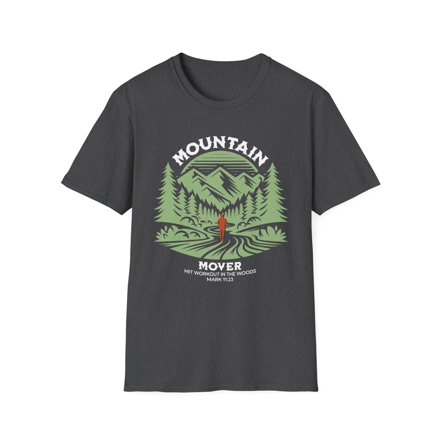 Faith-Based Outdoors T-Shirt - Mountain Mover Design