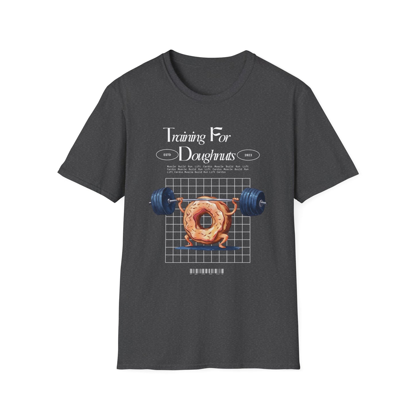 Training for Doughnuts Gym T-Shirt