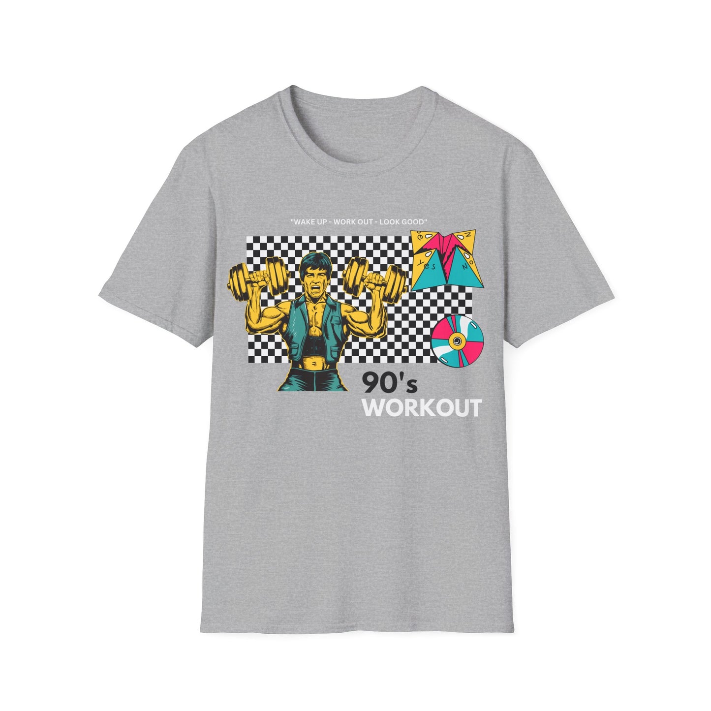90's Workout Gym T-shirt