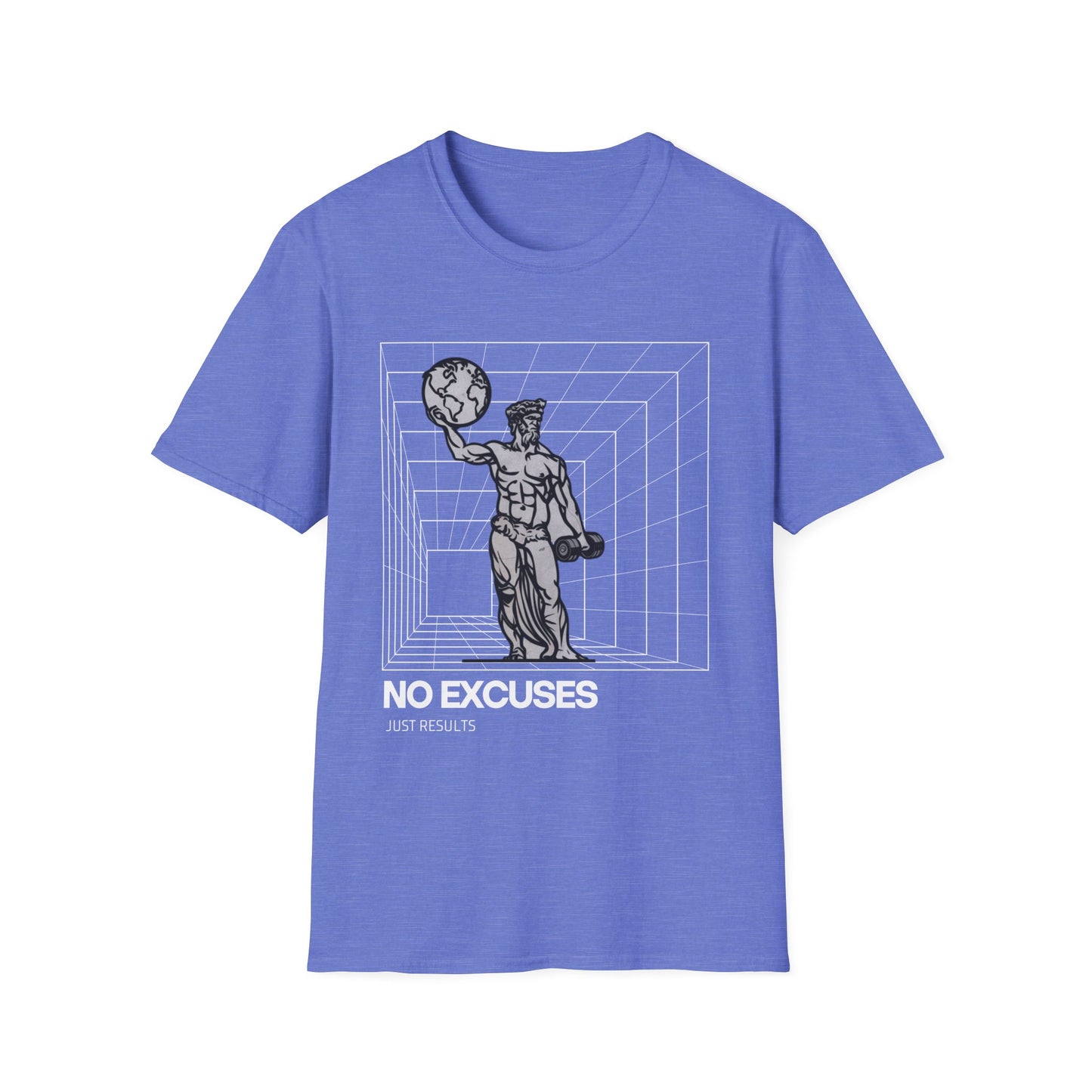 No Excuses Just Results Gym T-shirt