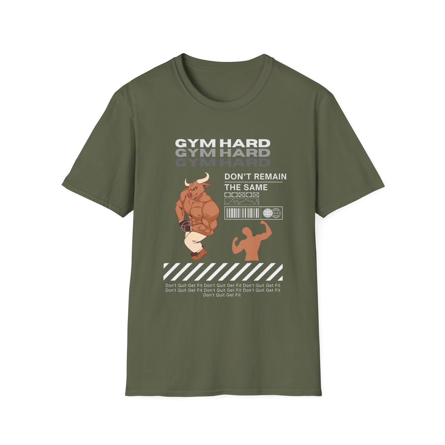 Gym Hard Don't Remain the Same Gym T-Shirt