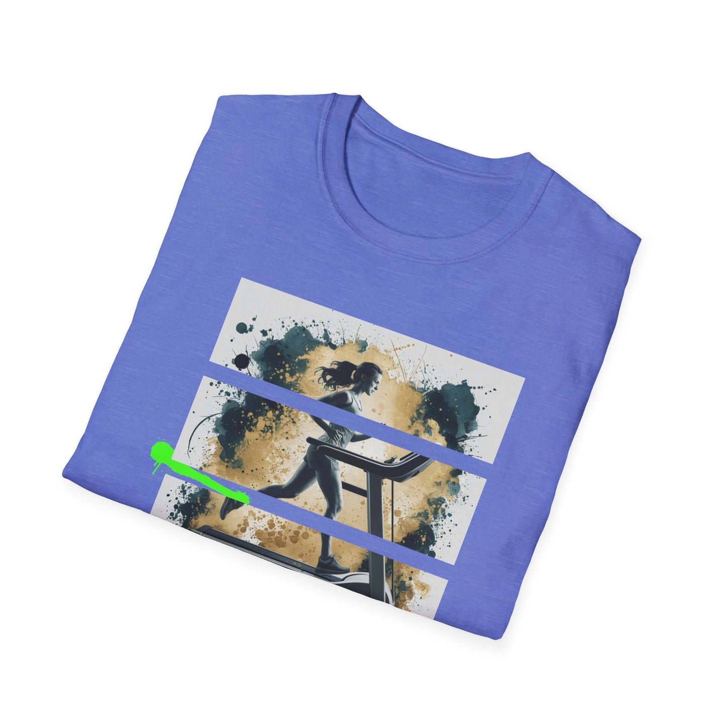 Run Fast Lift Heavy Gym Treadmill T-Shirt