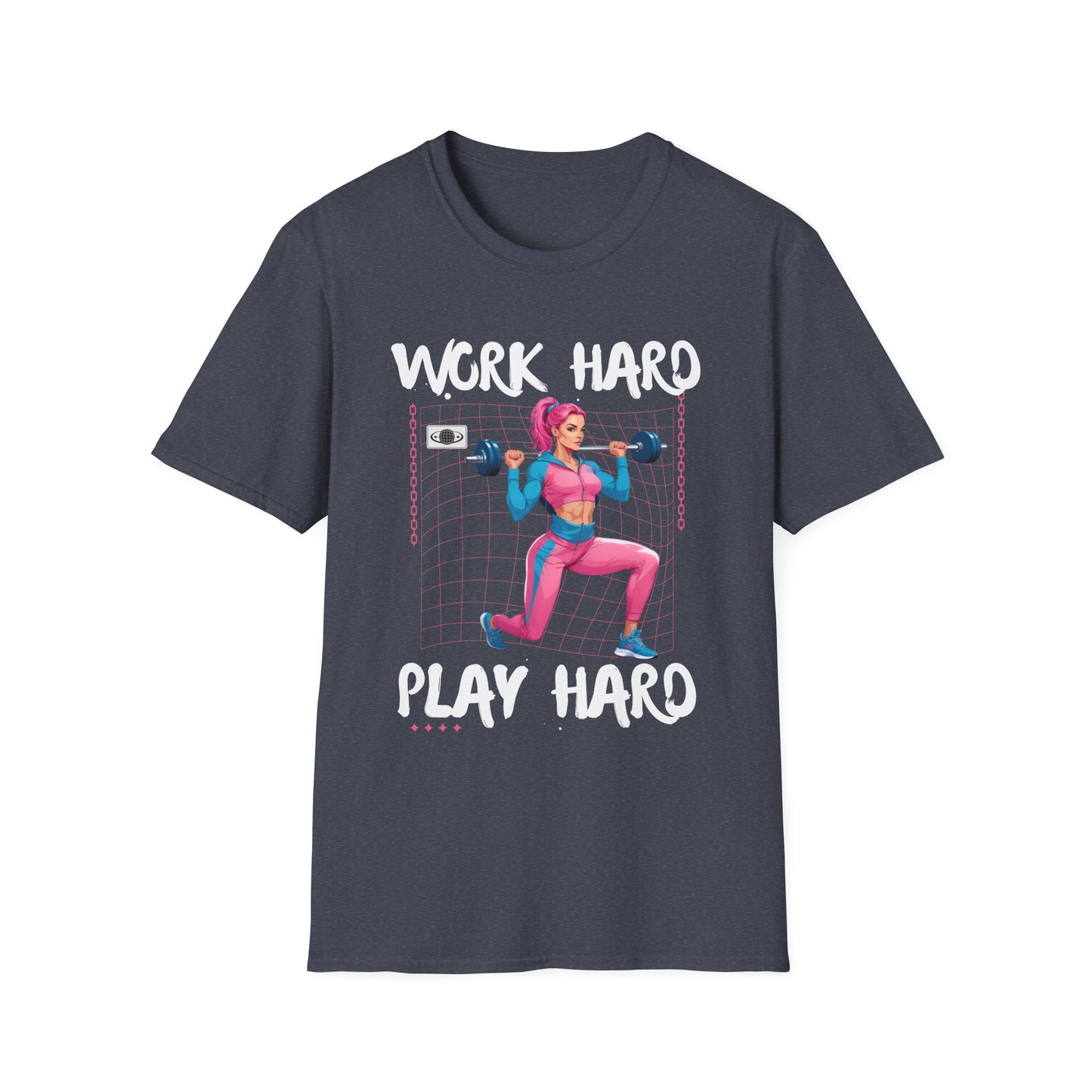 Work Hard Play Hard Gym T-Shirt