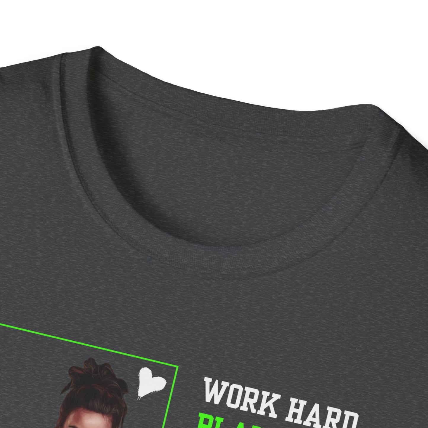 Work Hard Play Hard Gym Workout T-Shirt