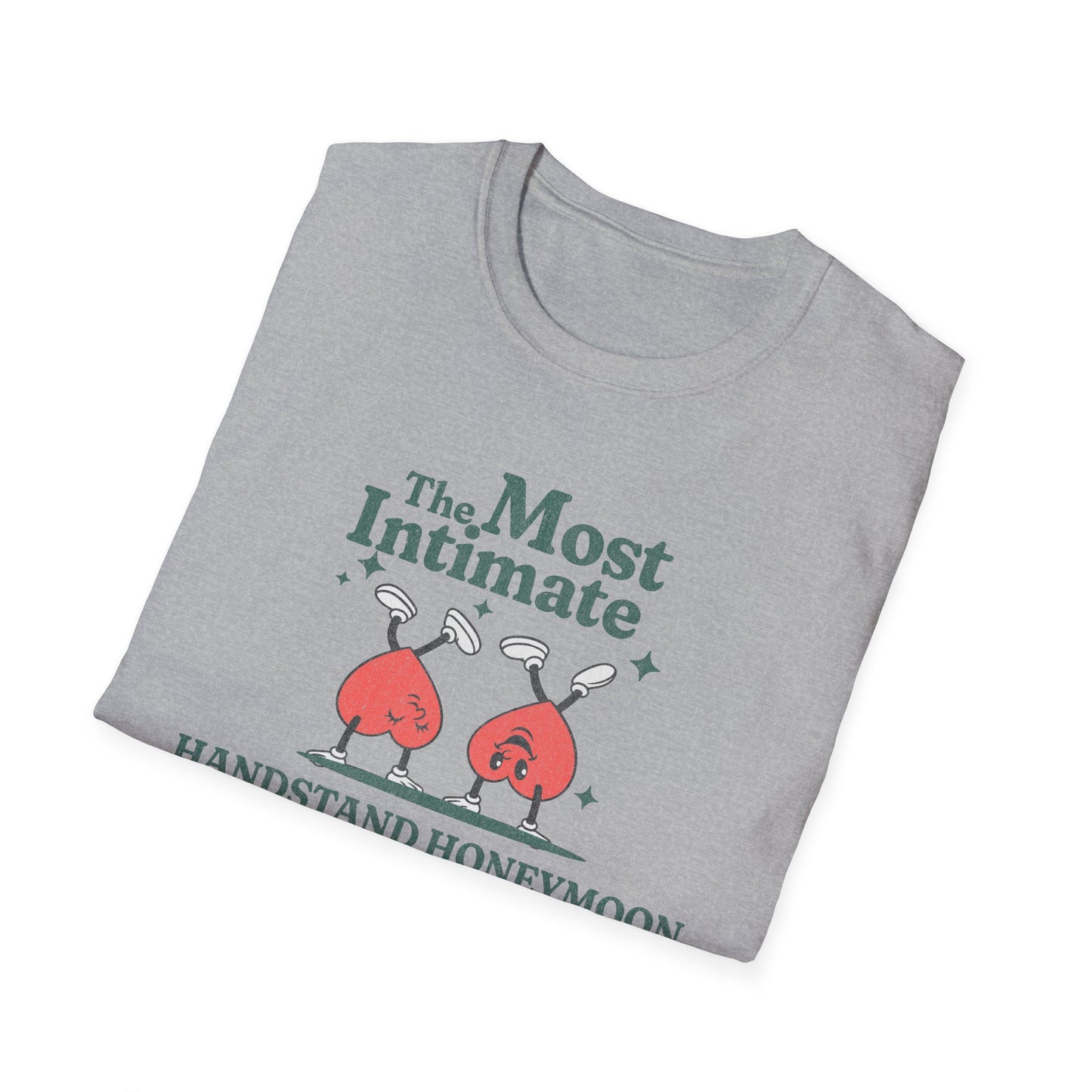 Couples Fitness T-Shirt - Calisthenics Handstand Honeymoon