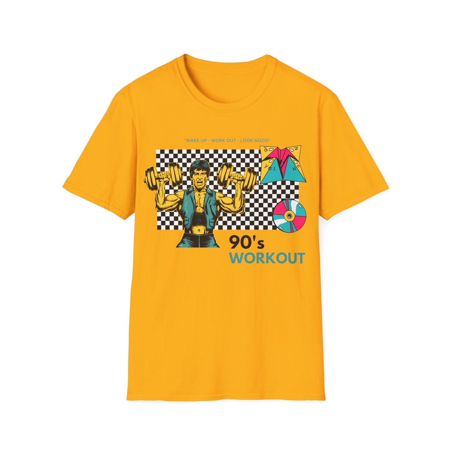 90's Workout Gym T-shirt