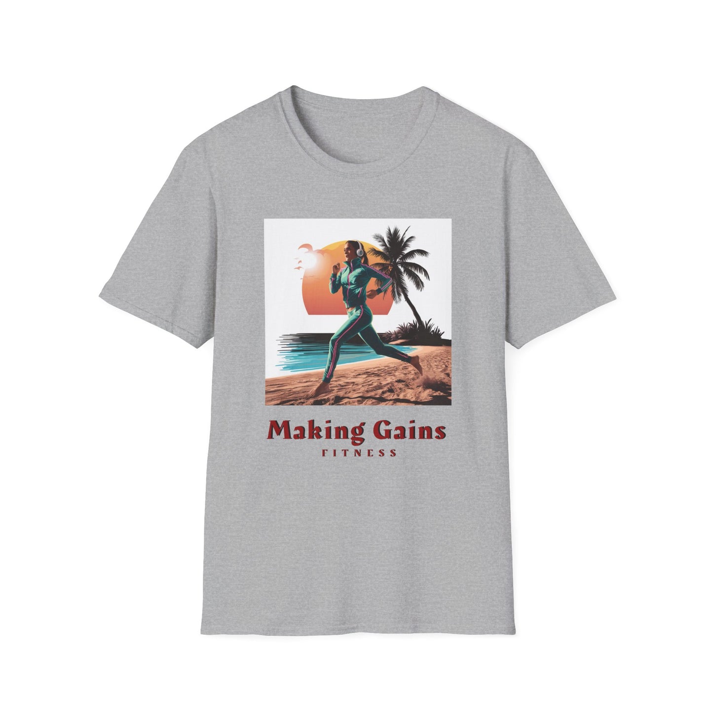 Making Gains Fitness Gym T-Shirt