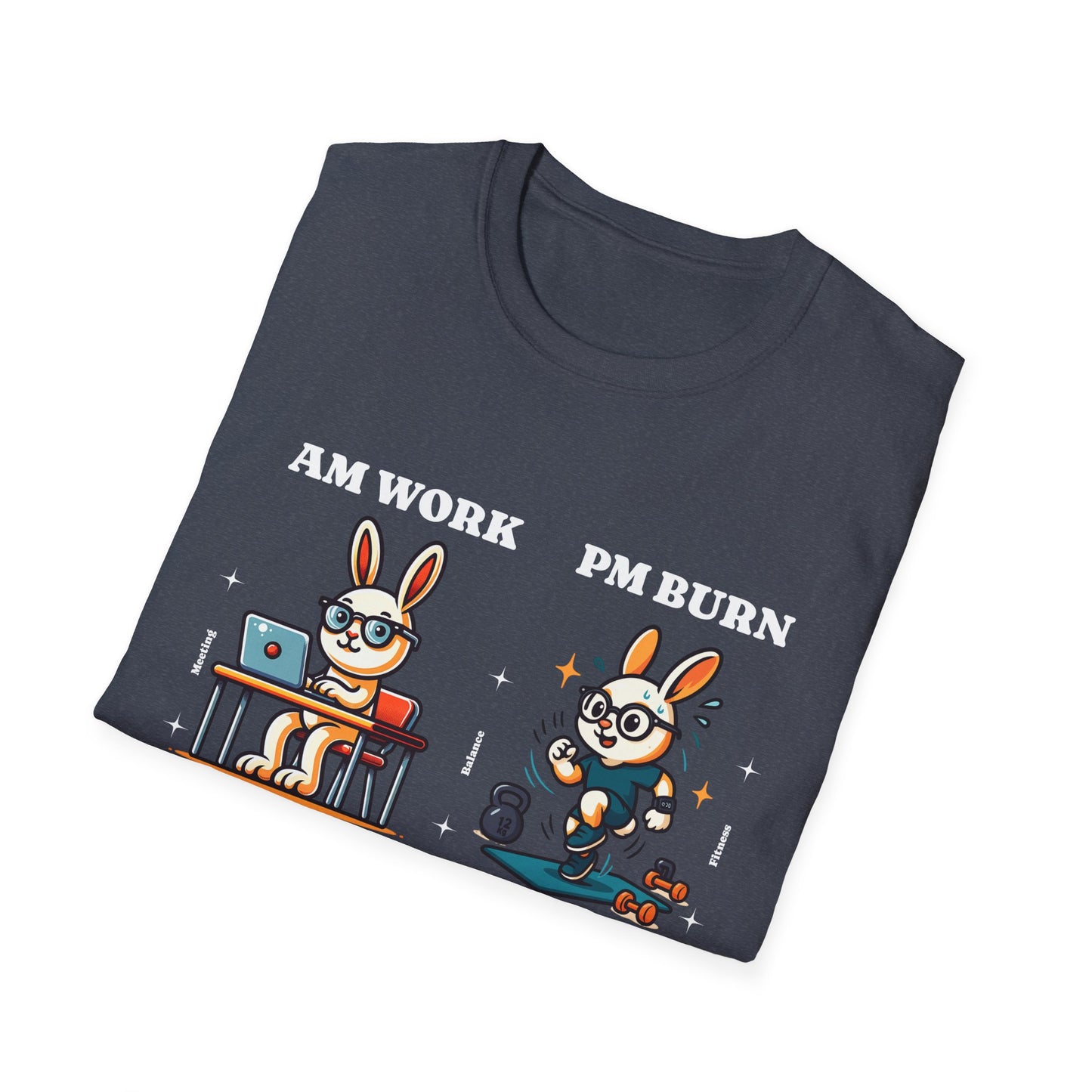 Corporate Fitness T-Shirt - HIIT AM Work PM Burn