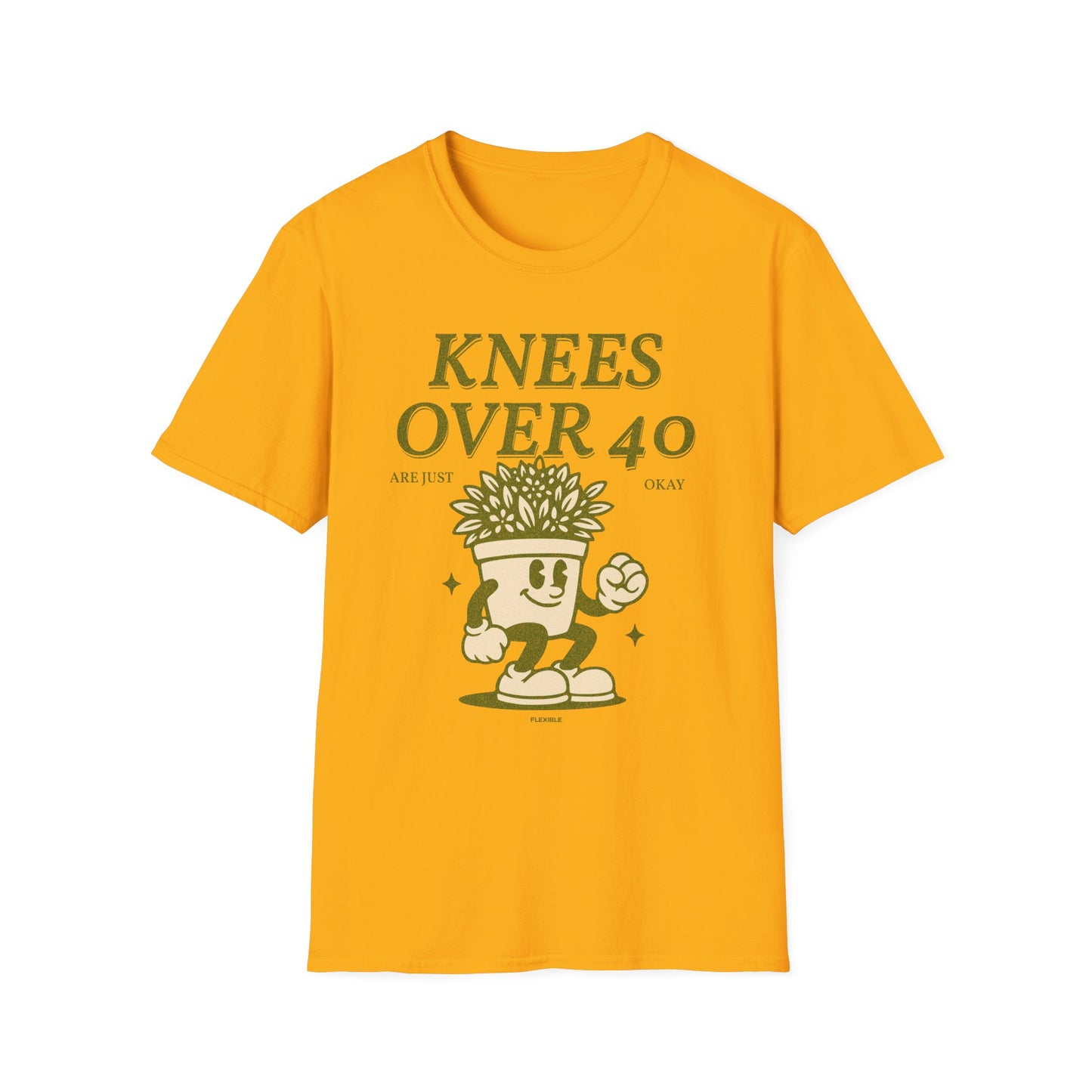 Fit Over 40 Knees Over 40 OK Unisex Softstyle Tee Shirt