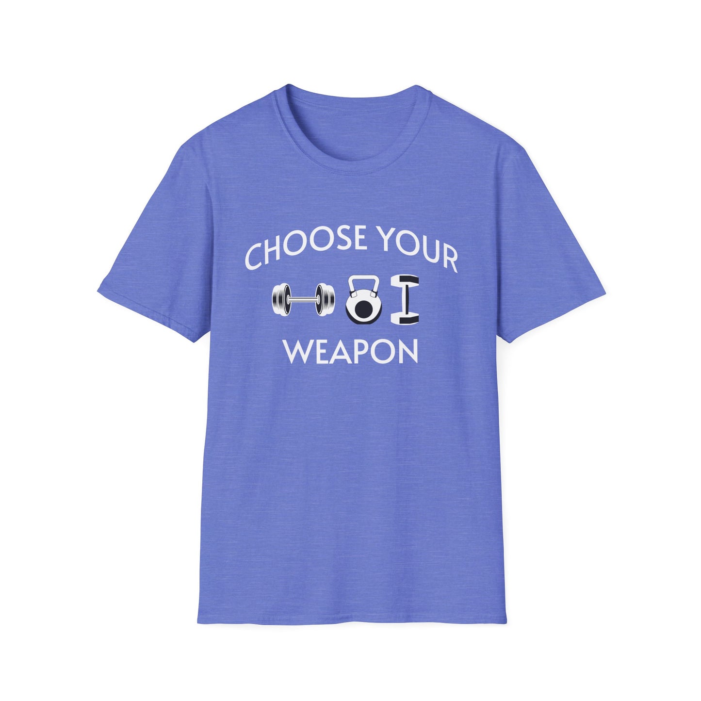 Choose Your Weapon - Fit-Over-40 Fitness T-Shirt