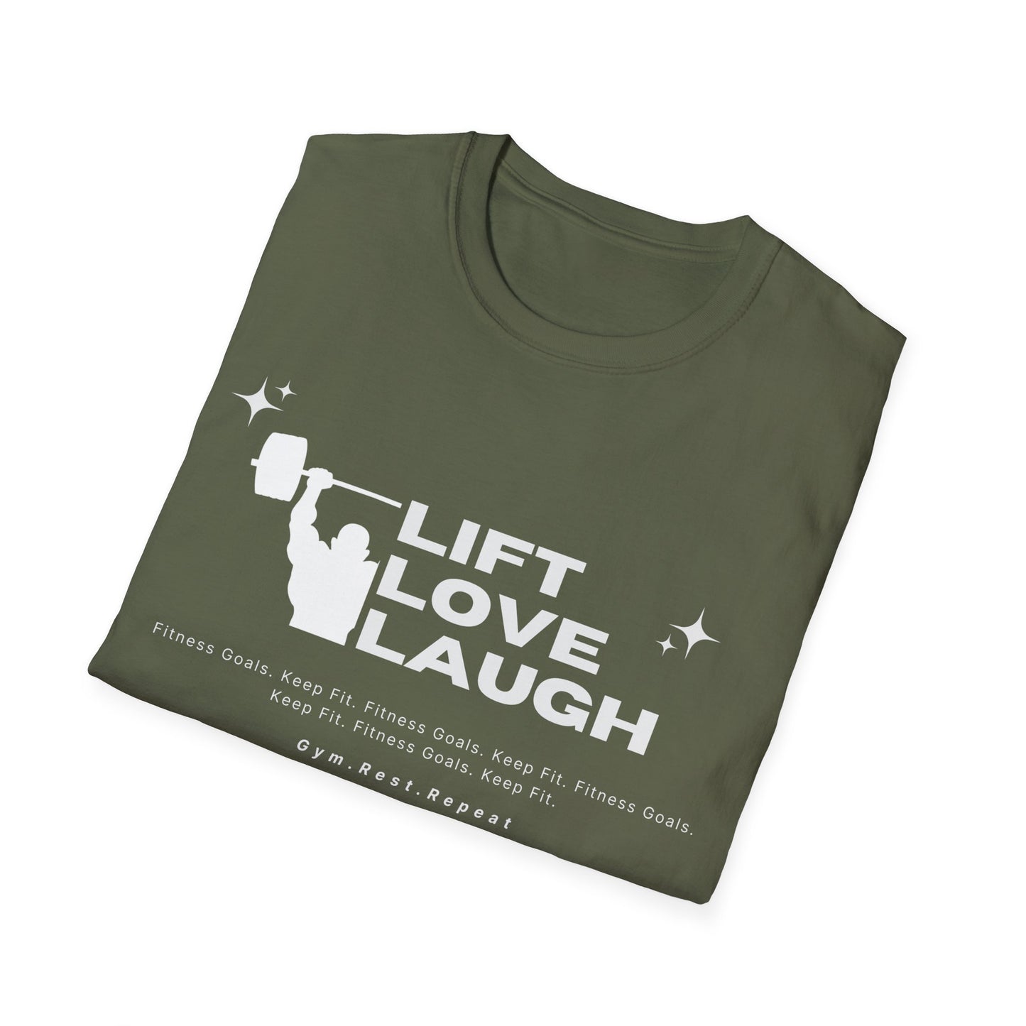 Lift Love Laugh Gym T-shirt