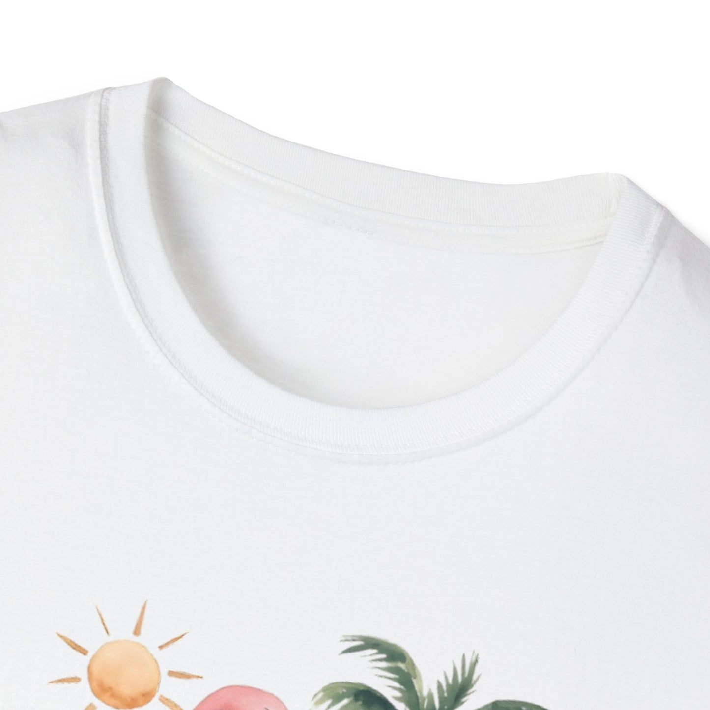 Fit Happens Treadmill Flamingo Gym T-Shirt