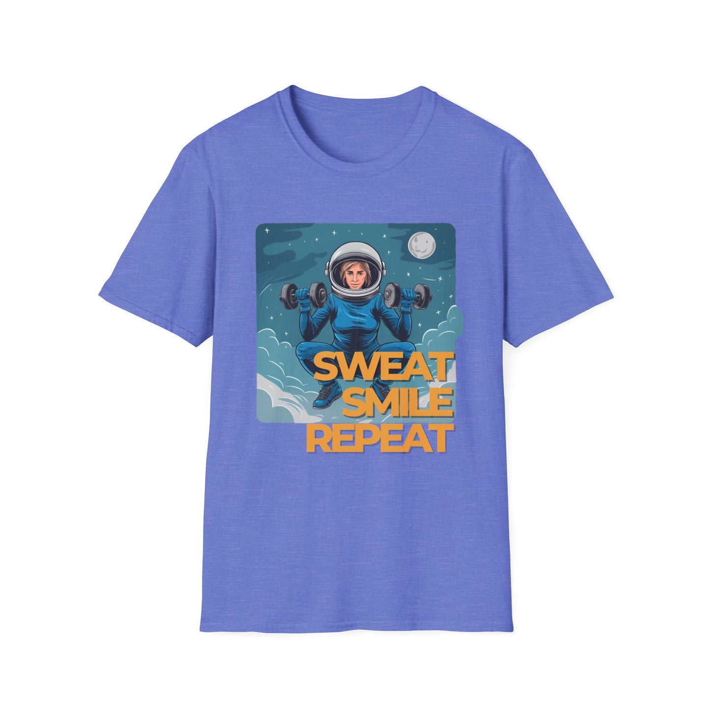 Sweat Smile Repeat Gym T-Shirt