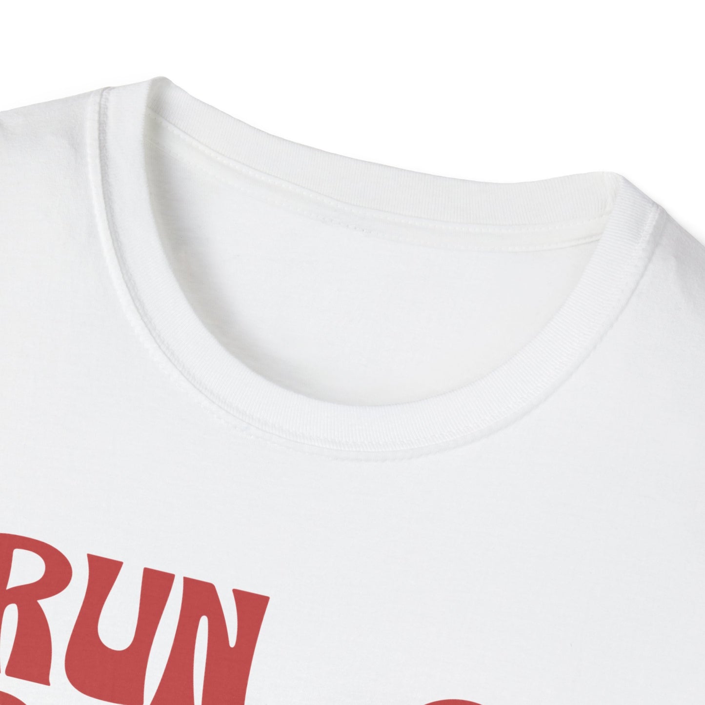 Fitness Couples Softstyle T-Shirt - Fit-over 40 Run Race Together Design