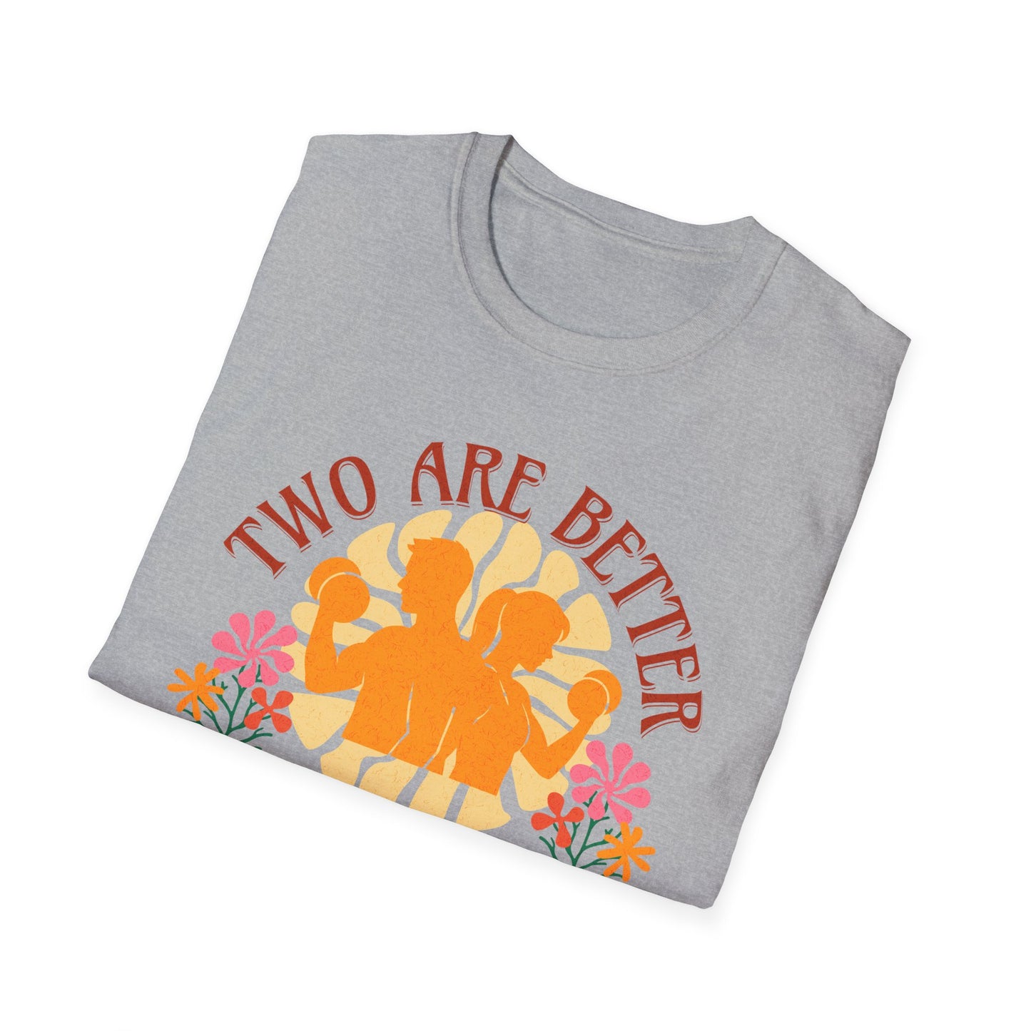 Faith-Based Fitness Couples T-Shirt