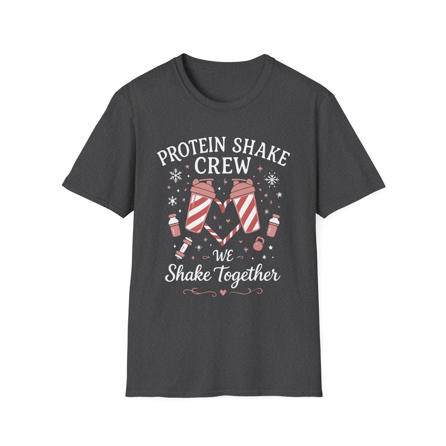 We Protein Shake Together Christmas Fitness T-shirt
