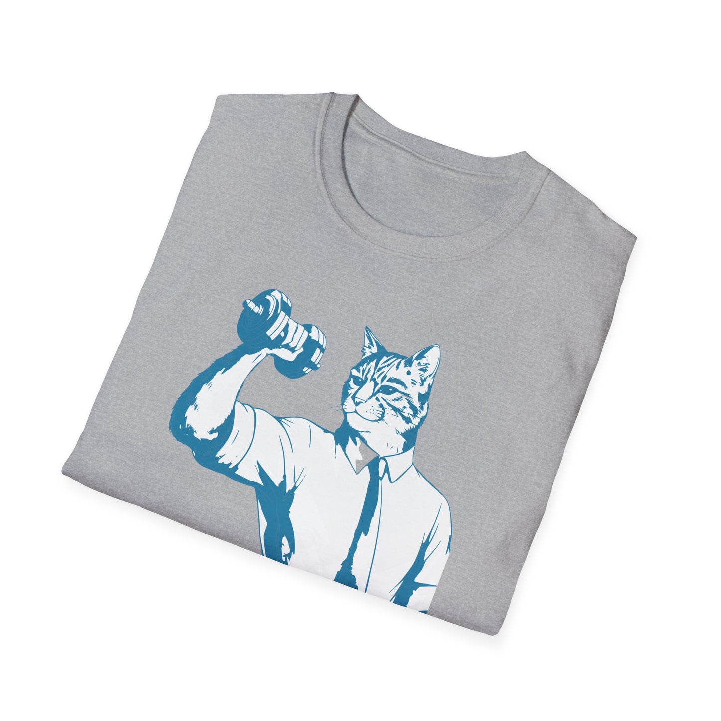 Unisex T-Shirt Powerlifting Corporate Cats 1 Rep Max Club