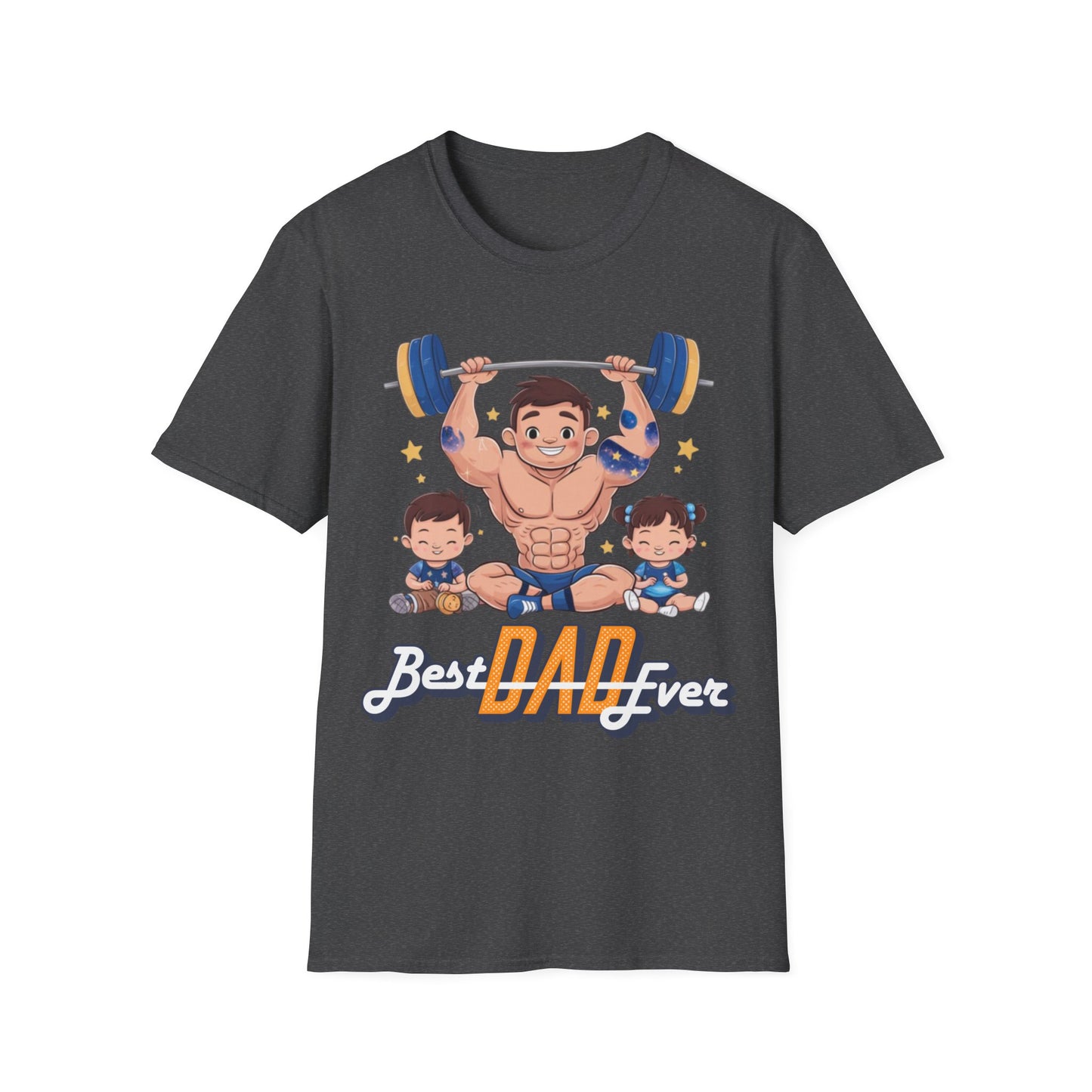 Best Dad Ever Gym T-shirt