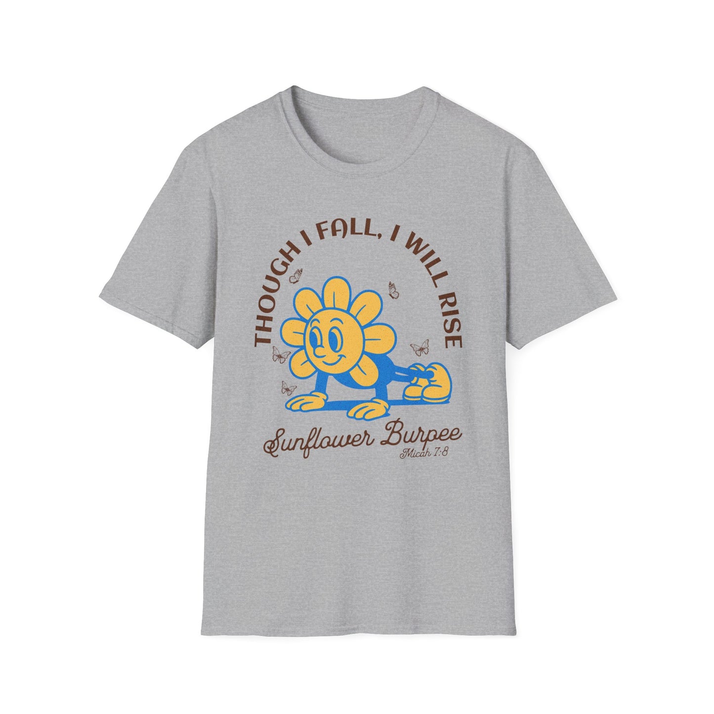 Sunflower HIIT Bible Verse T-Shirt