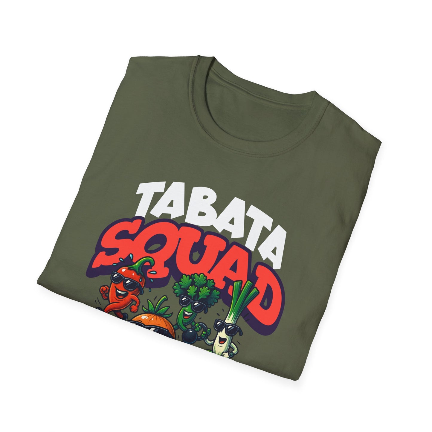 HIIT Tabata Foodie Squad Genz Millenial T-Shirt