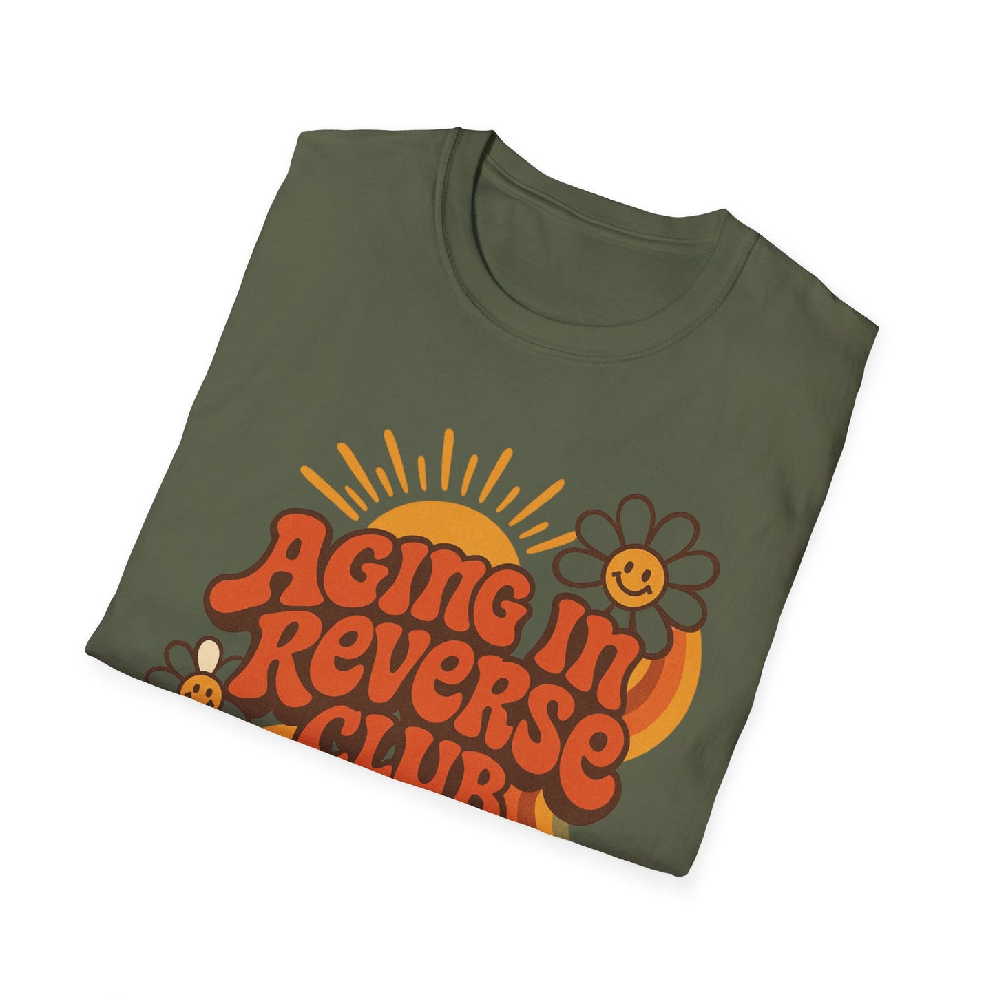 Fitness T-Shirt - Fit-over 40 Aging in Reverse Design