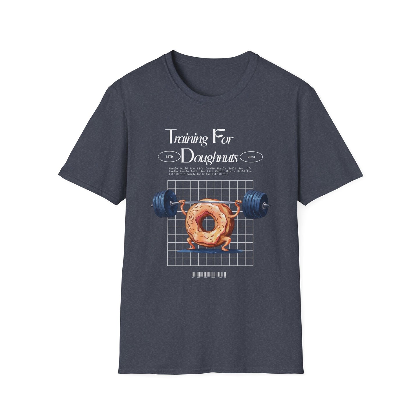 Training for Doughnuts Gym T-Shirt