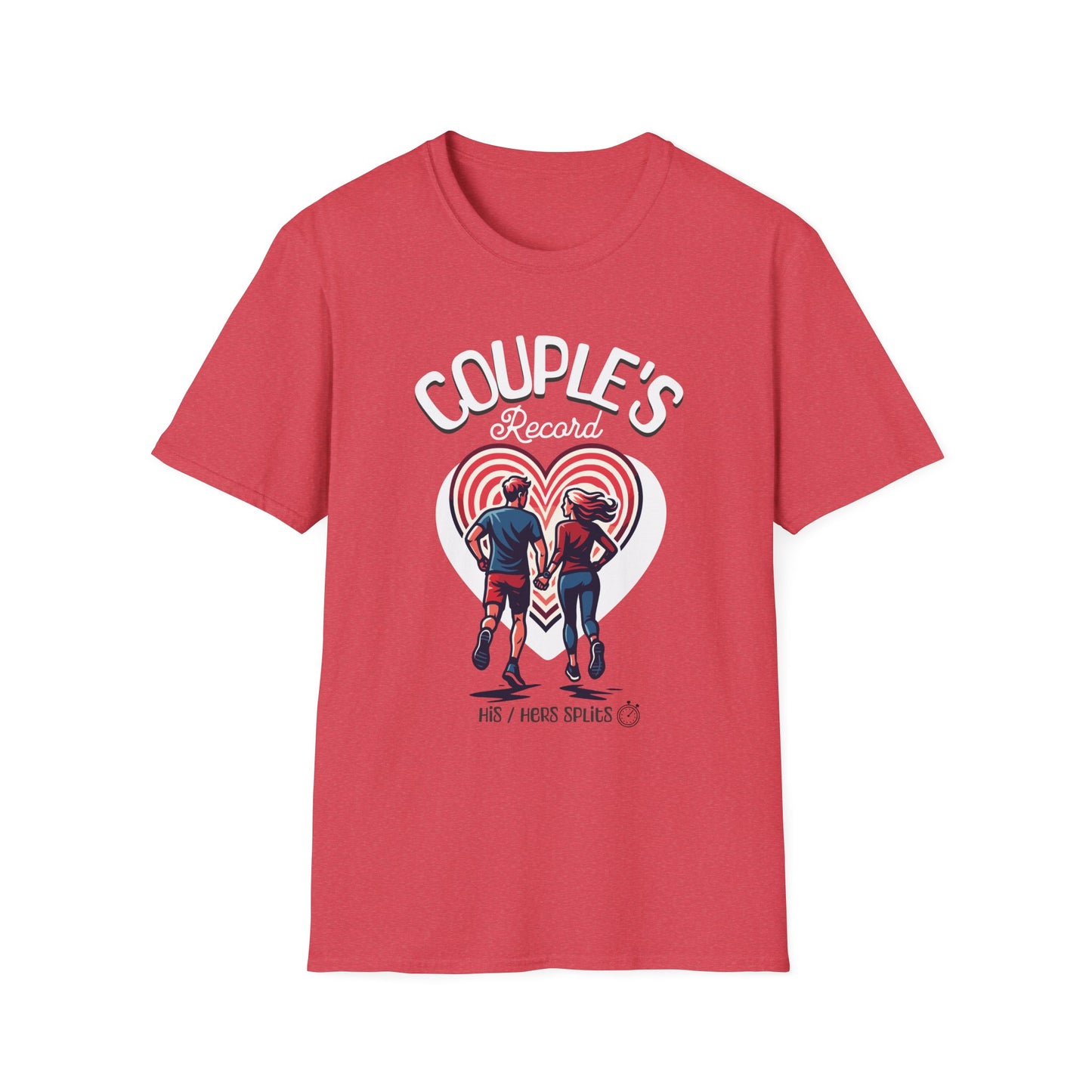 Running Couple PR His/Hers Fitness T-Shirt