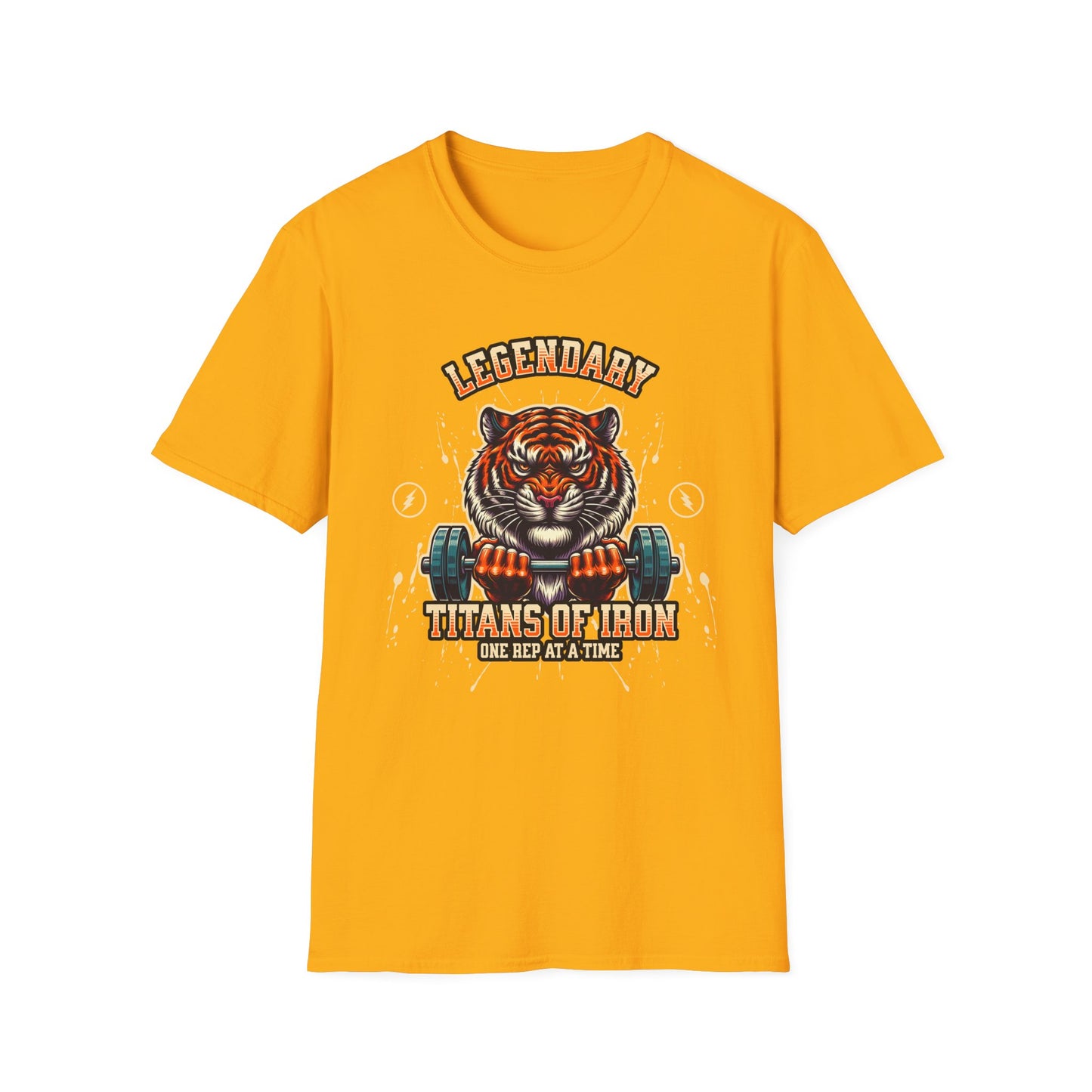 Powerlifting Titans Unisex T-Shirt for Genz Millenials - Fitness Apparel