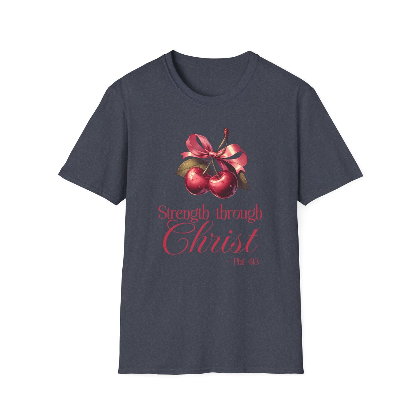 Christian Fitness T-Shirt Strength Through Christ