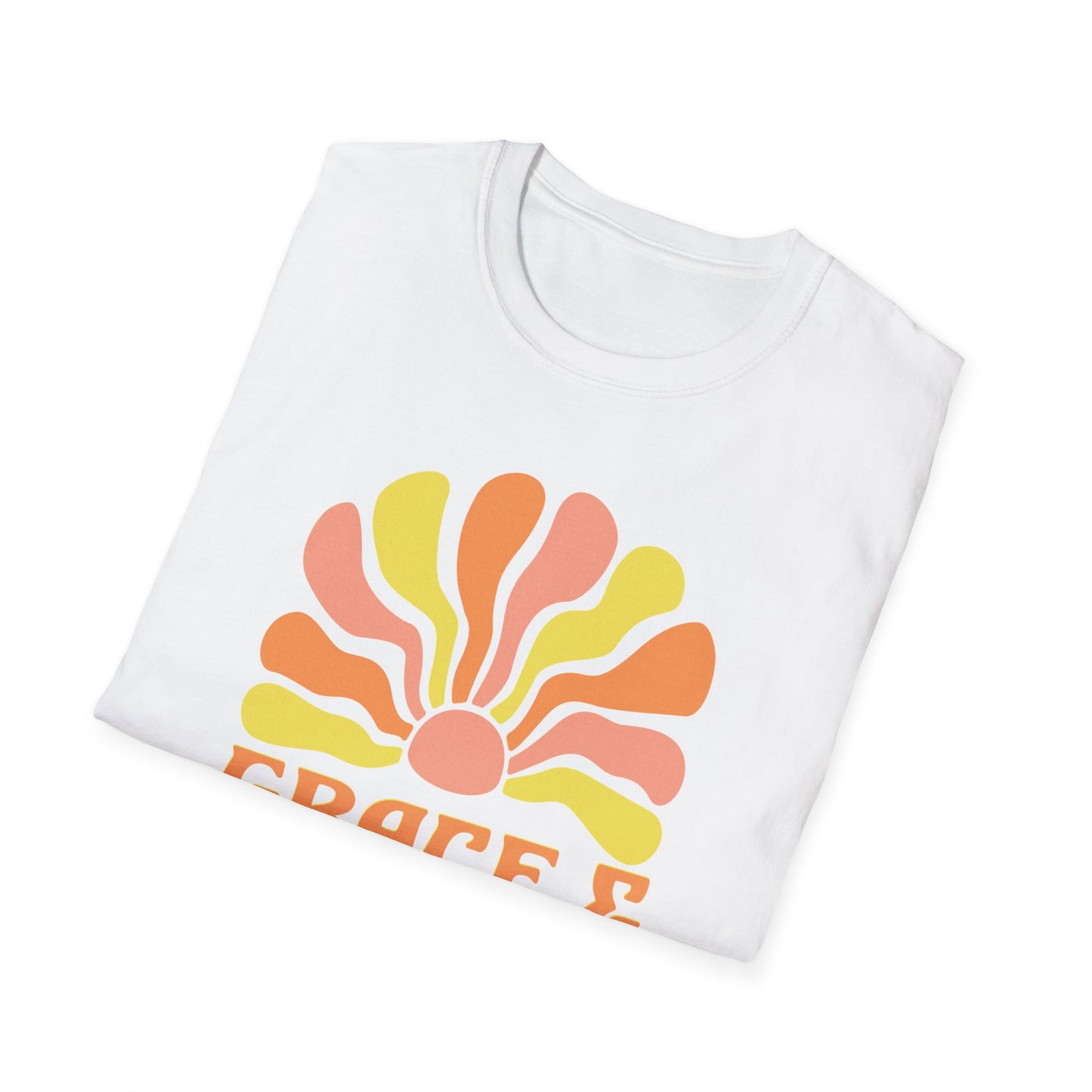 Grace & Gains Faith-Based Fitness T-Shirt