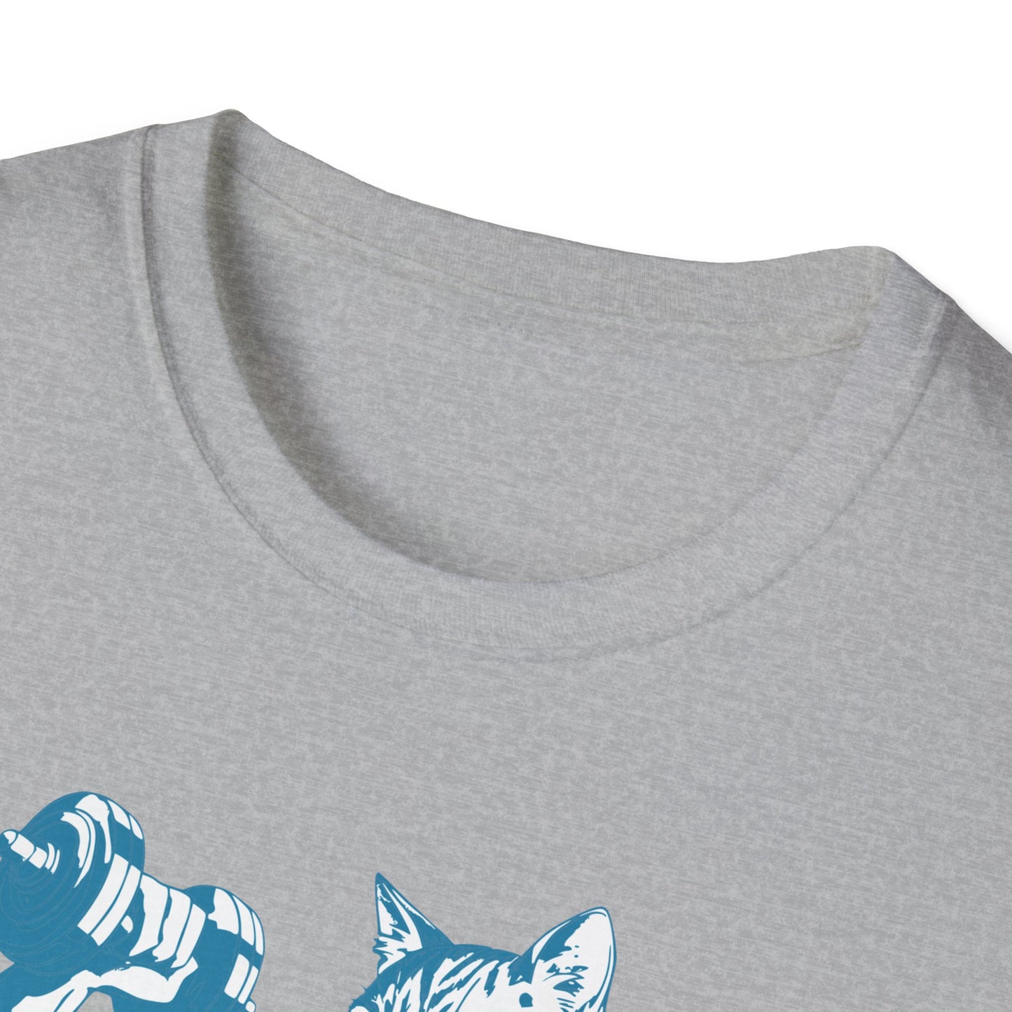 Unisex T-Shirt Powerlifting Corporate Cats 1 Rep Max Club