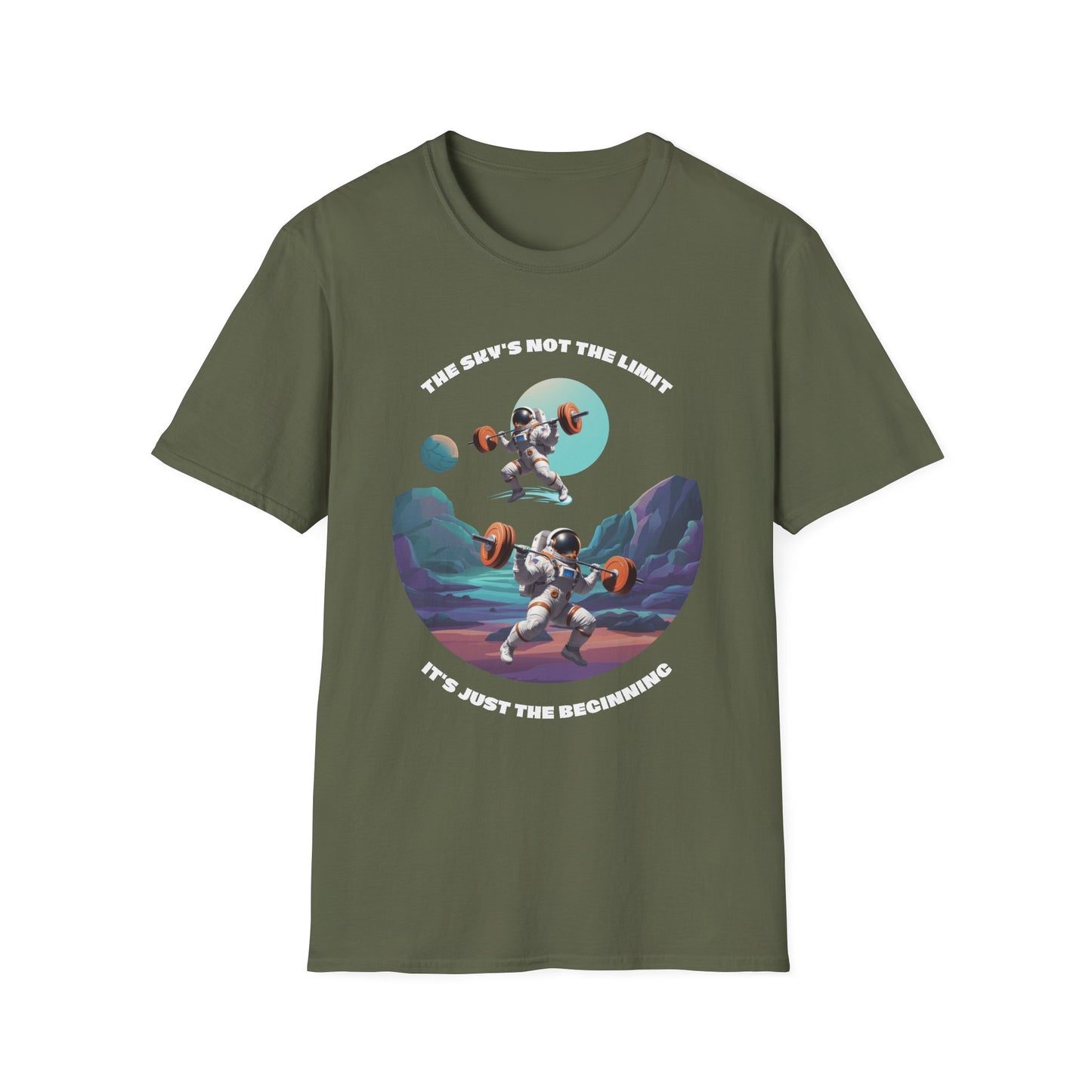 Sky is Not the Limit Gym T-Shirt