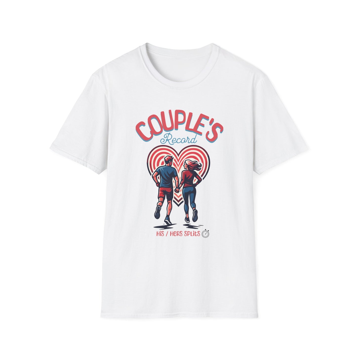 Running Couple PR His/Hers Fitness T-Shirt