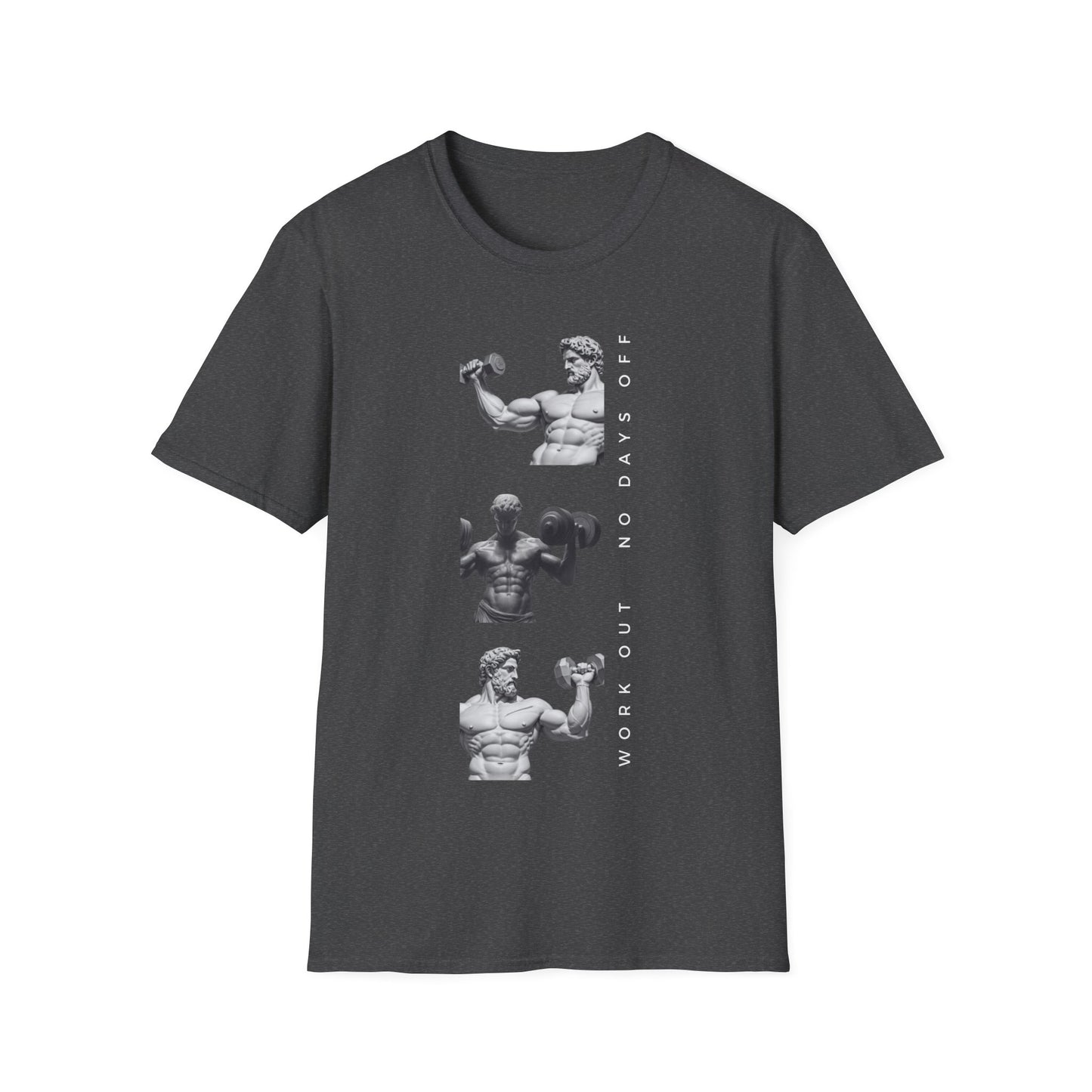 Work Out No Days Off Gym T-shirt