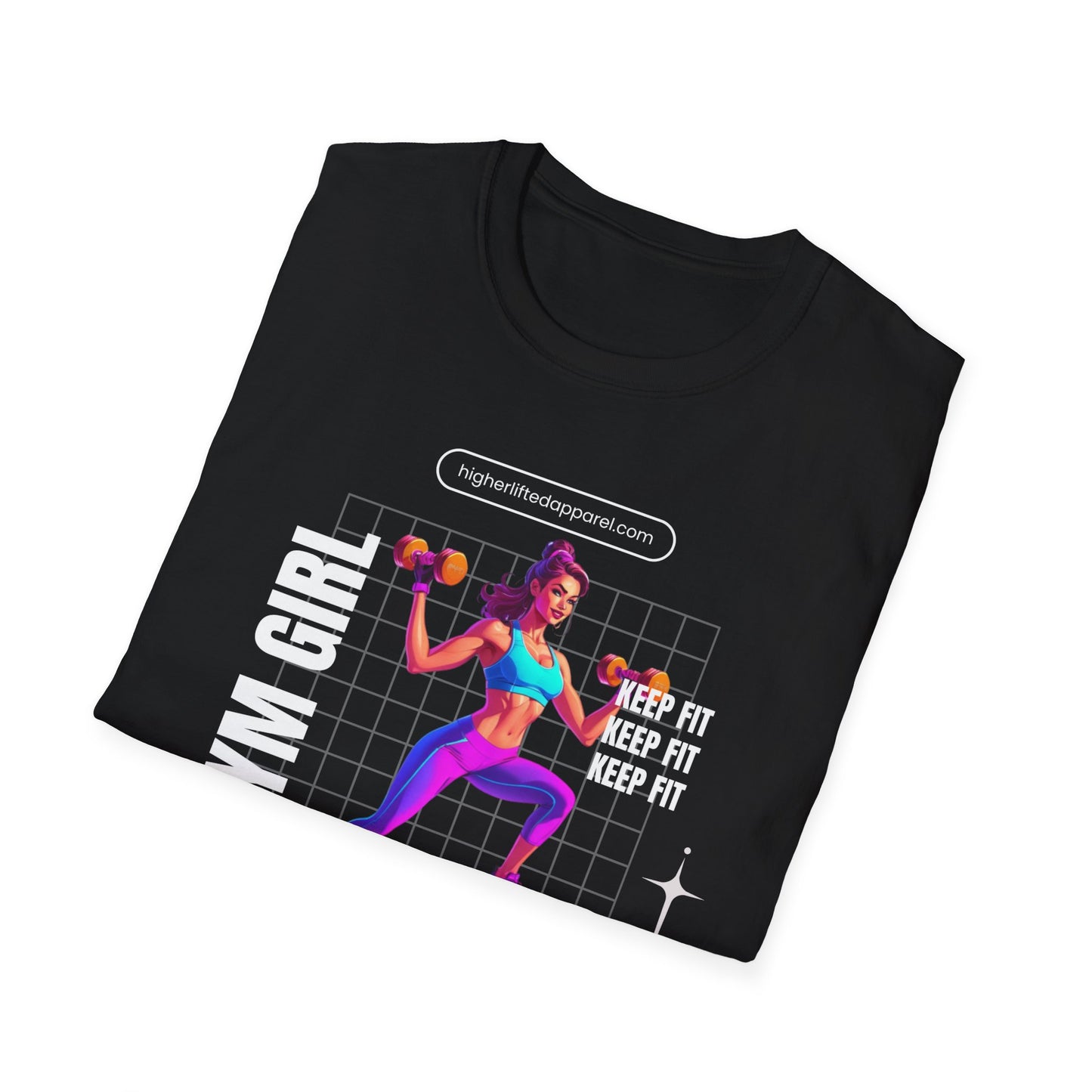 Gym Girl Keep Fit Gym T-Shirt