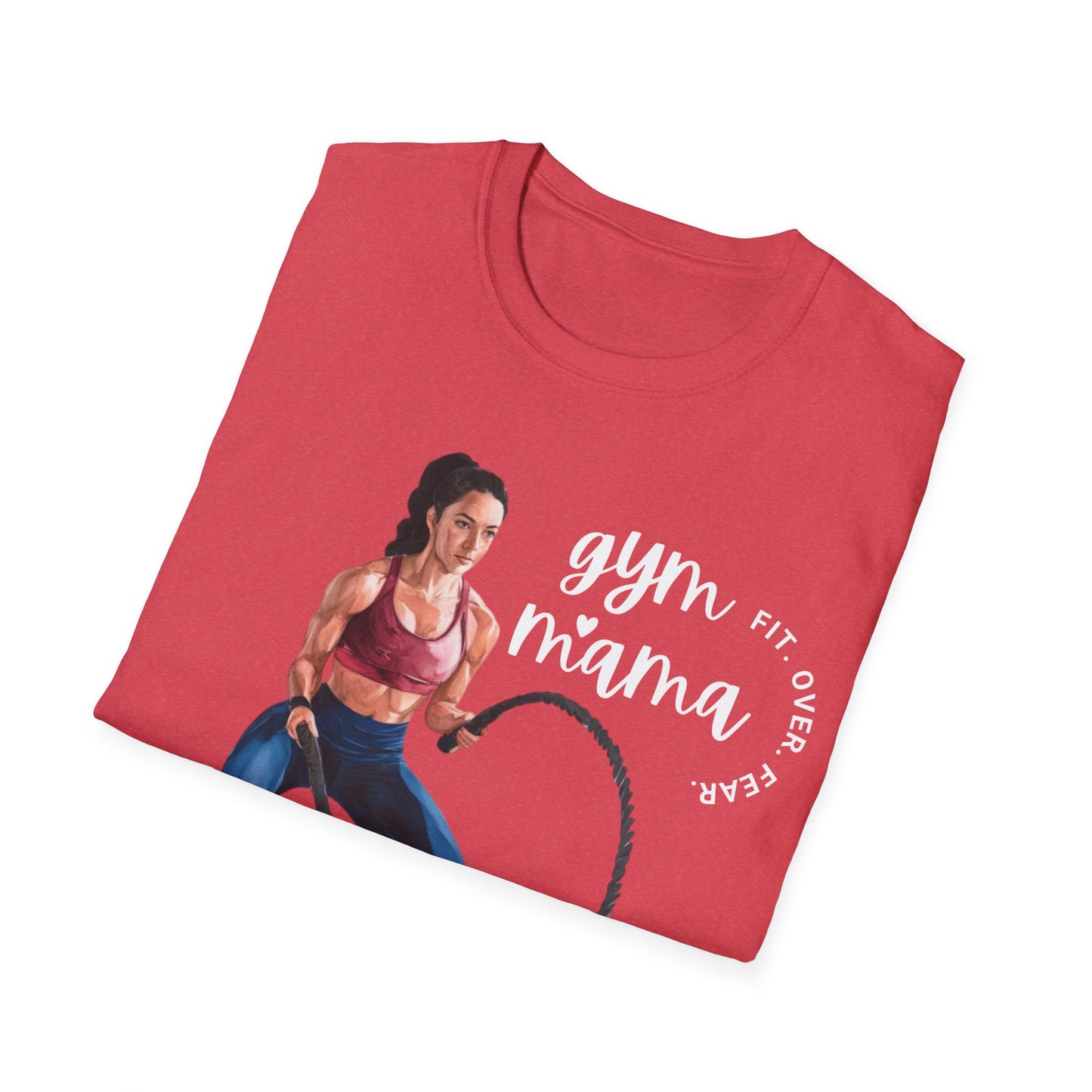 Gym Mama Fit Over Fear Gym T-shirt