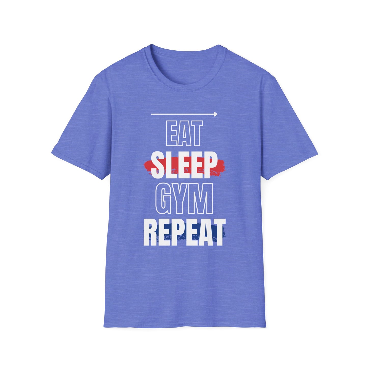 Eat Sleep Gym Repeat Gym T-shirt