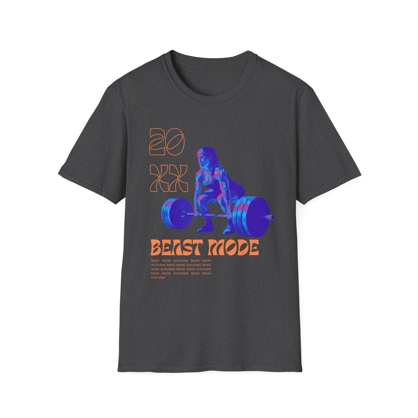 20XX Beast Mode Lady Gym T-Shirt