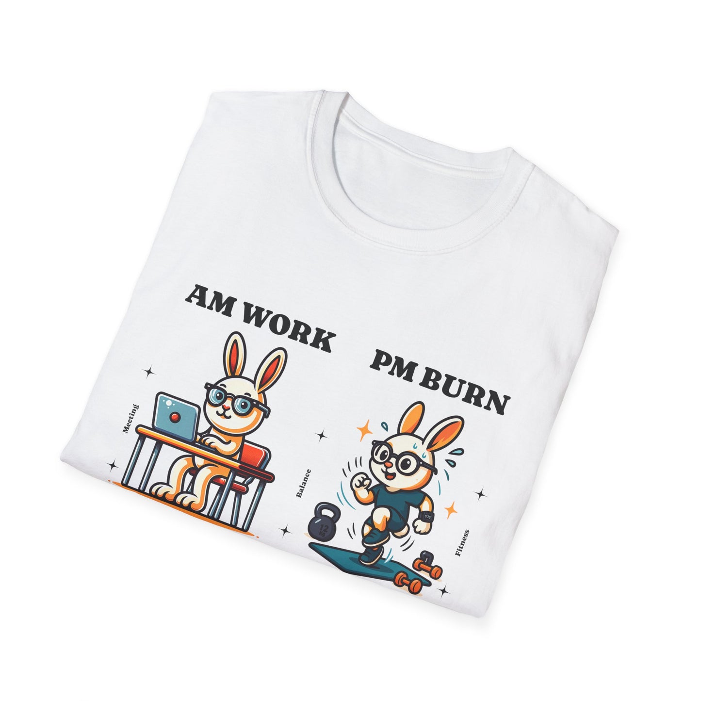 Corporate Fitness T-Shirt - HIIT AM Work PM Burn