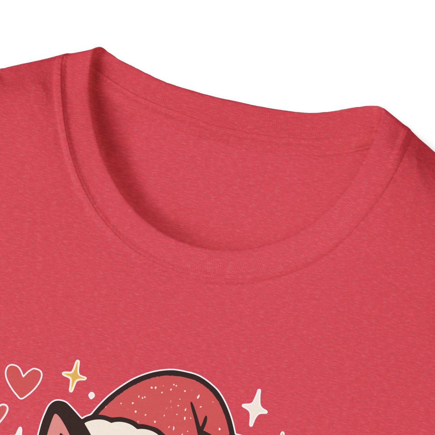 Meowy Christmas Cat Fitness T-shirt
