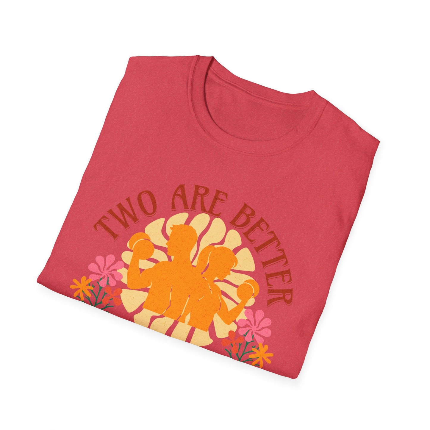 Faith-Based Fitness Couples T-Shirt