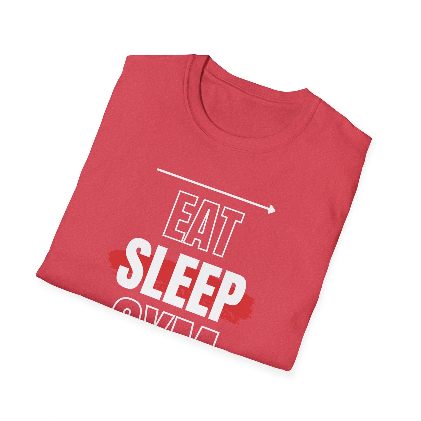 Eat Sleep Gym Repeat Gym T-shirt