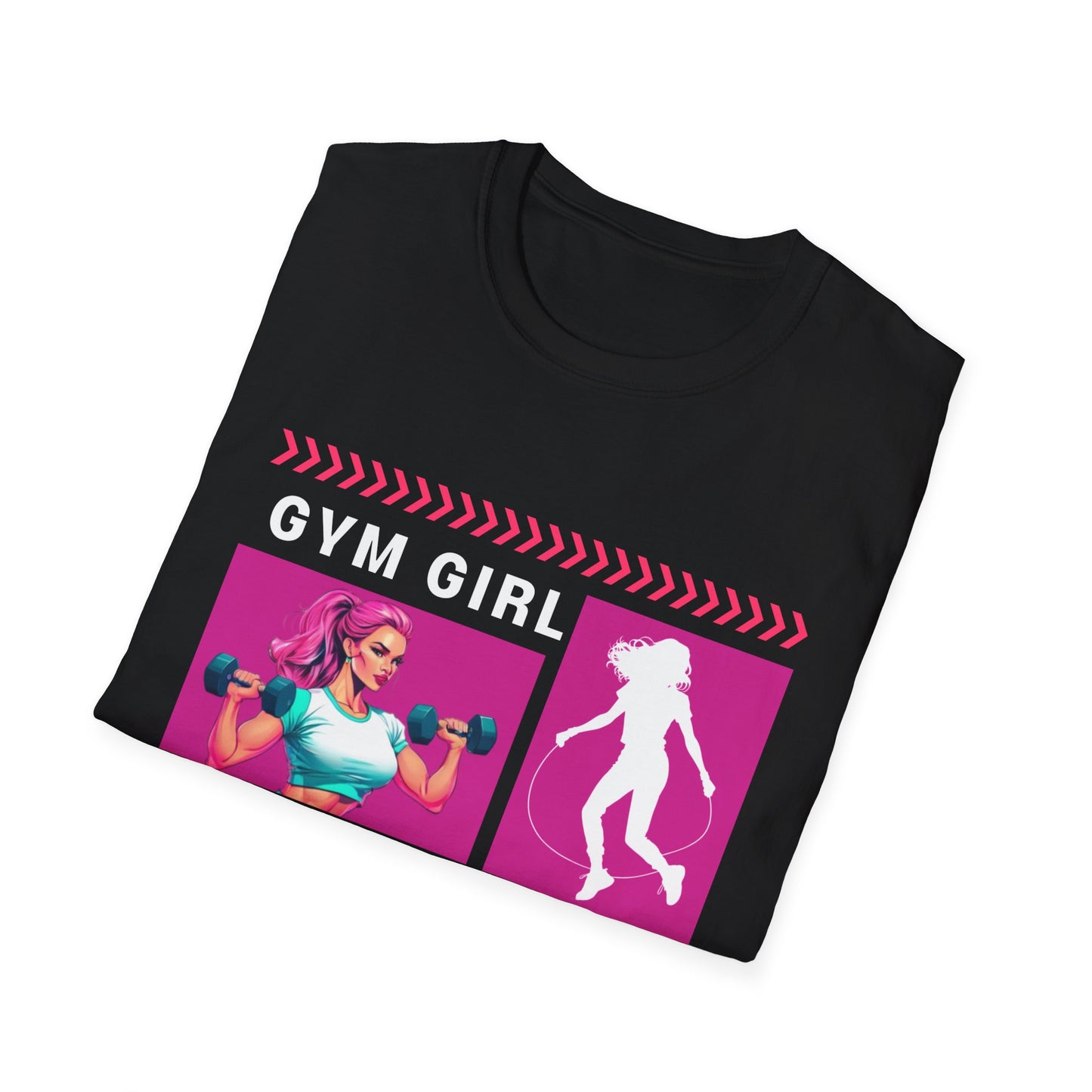 Gym Girl Fitness Vibes Gym T-shirt