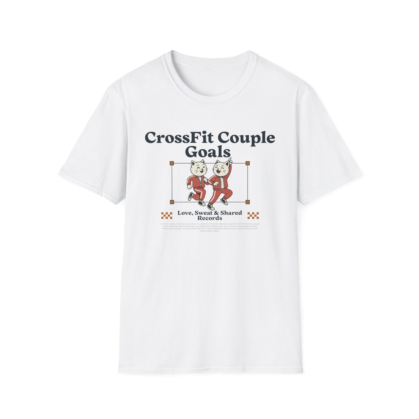 Couples CrossFit Fitness Goals T-Shirt