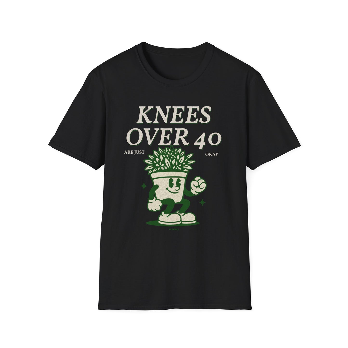 Fit Over 40 Knees Over 40 OK Unisex Softstyle Tee Shirt