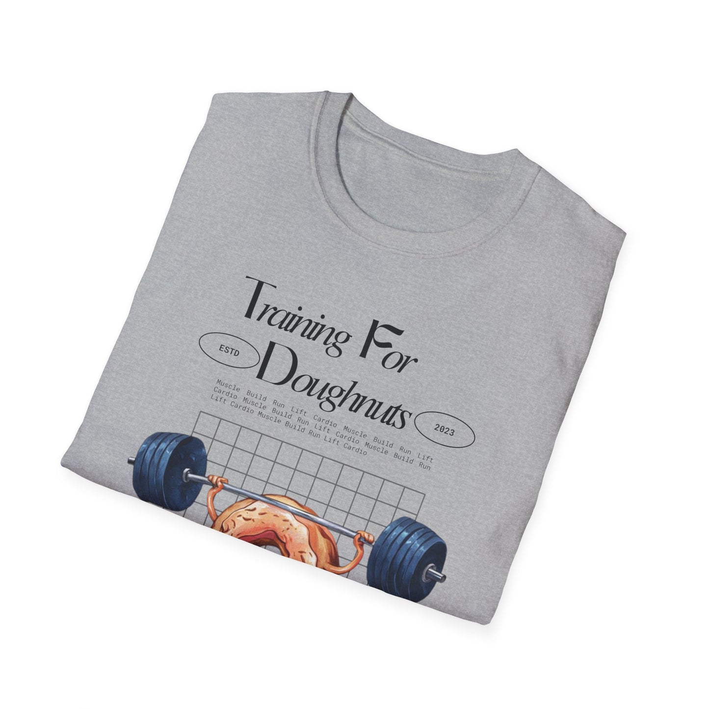 Training for Doughnuts Gym T-Shirt
