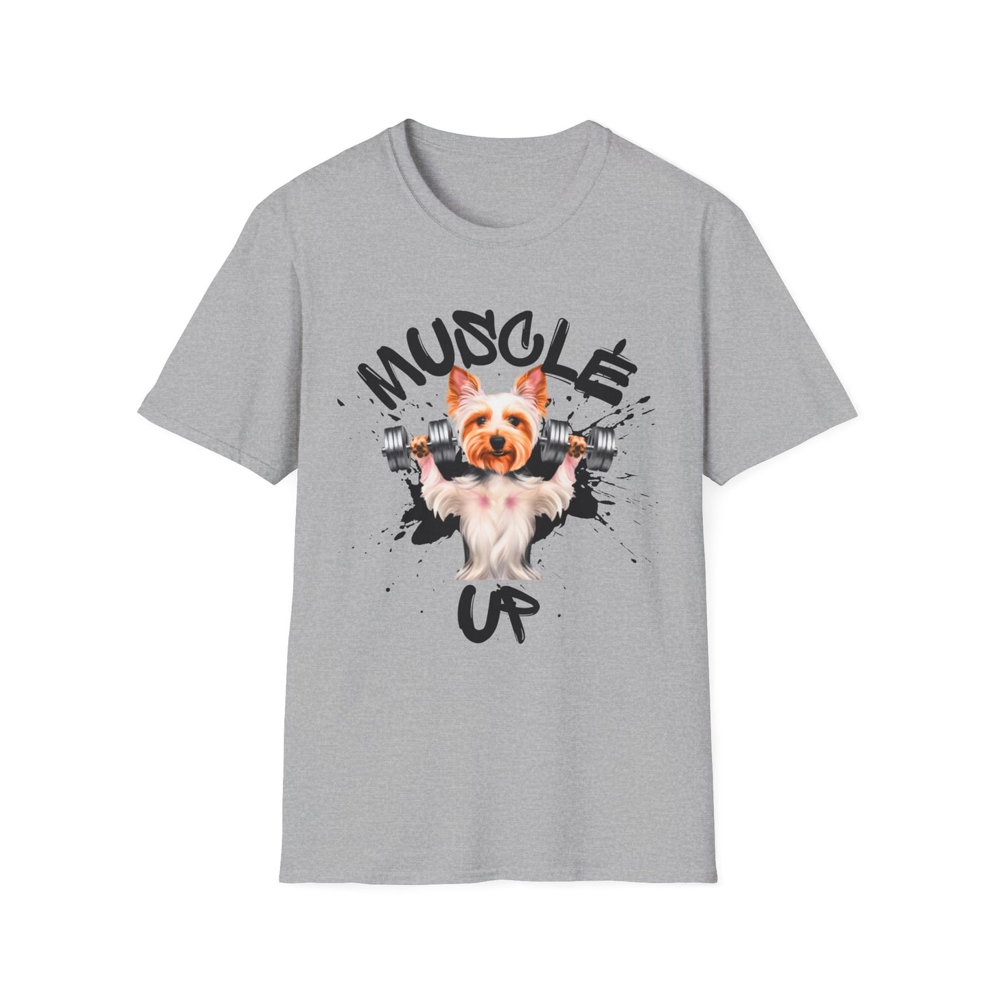 Muscle Up Dog Gym T-Shirt