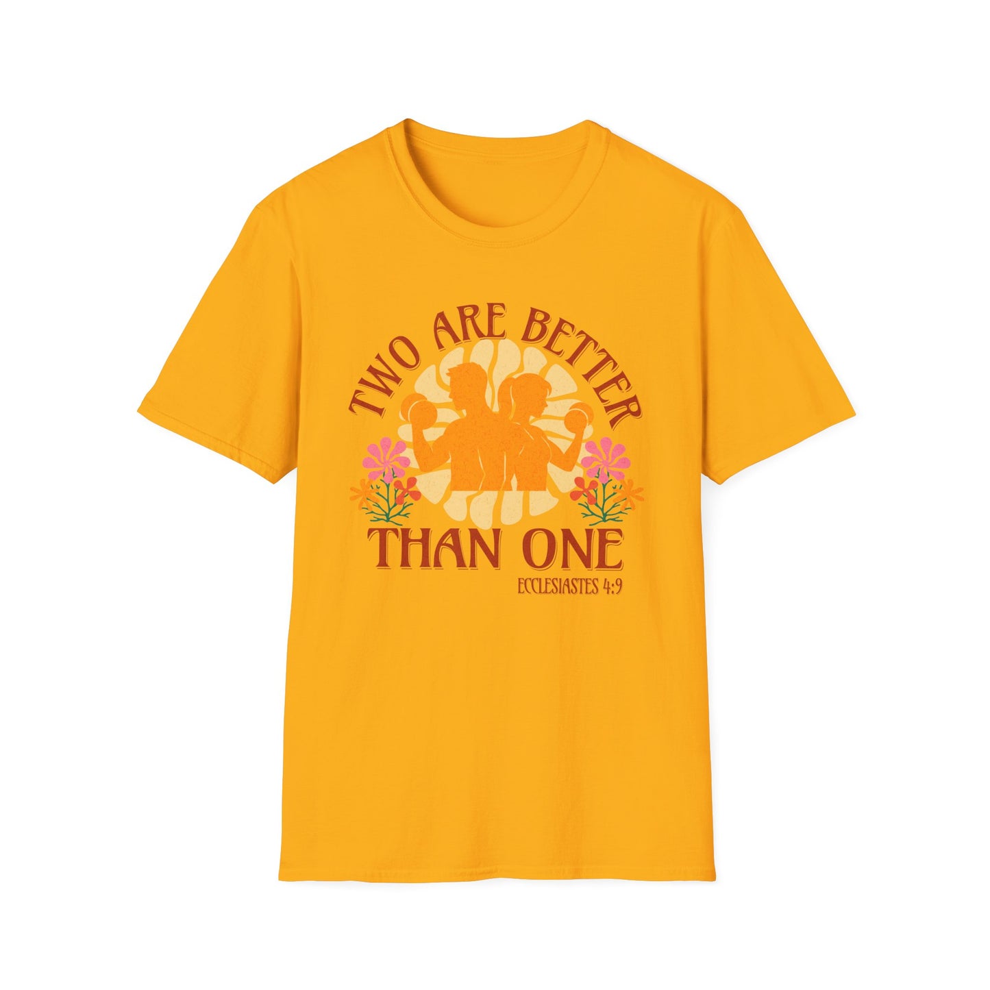 Faith-Based Fitness Couples T-Shirt