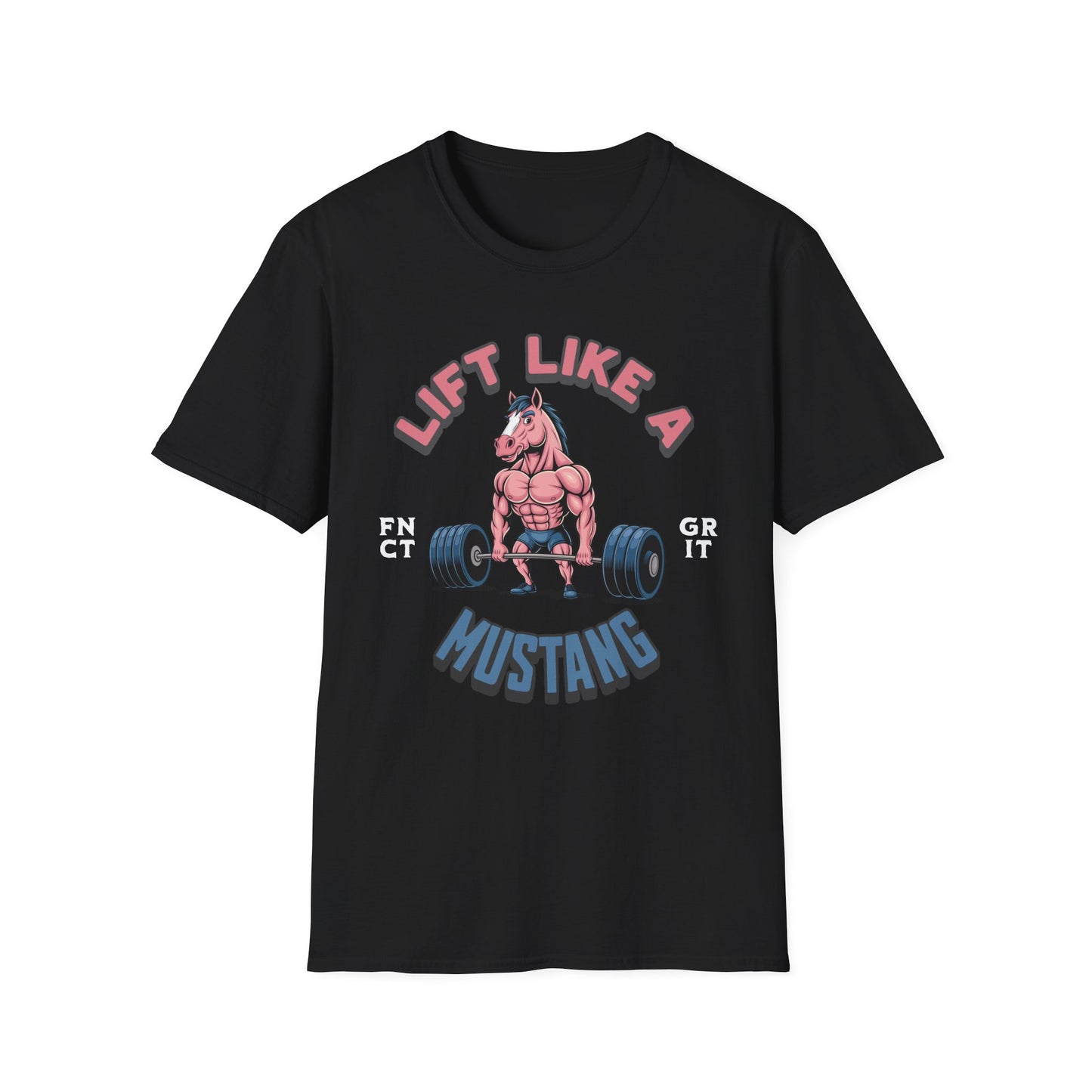 Powerlifting Mustang Functional Grit T-Shirt