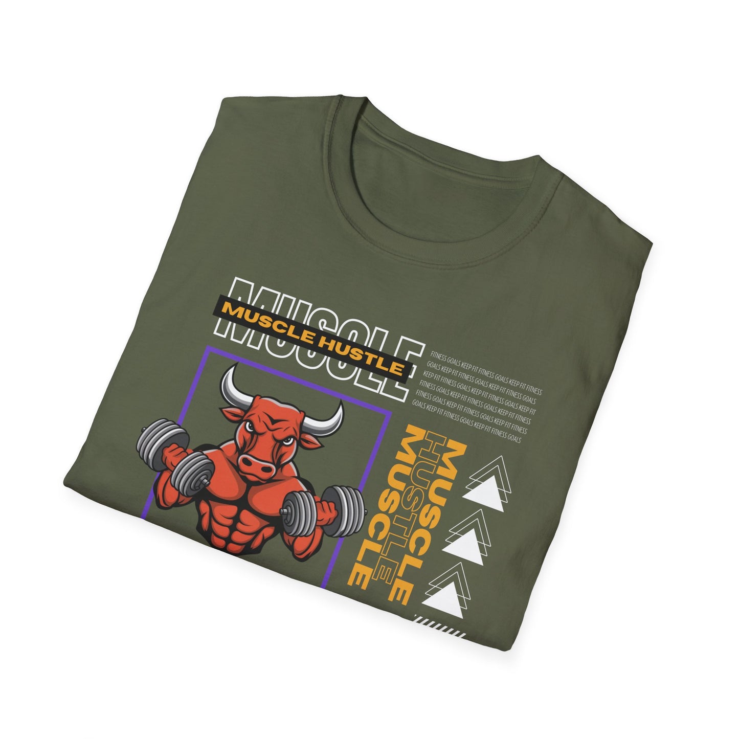 Muscle Hustle Gym T-Shirt